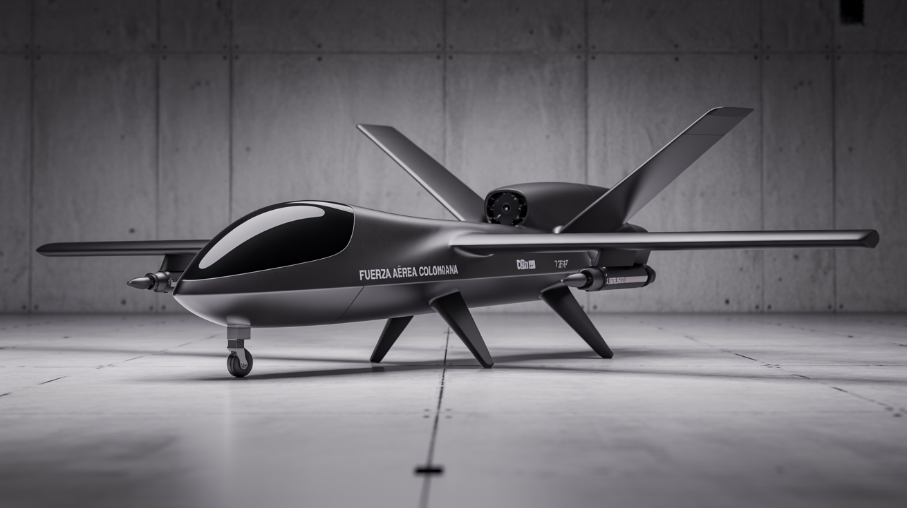 Colombian Air Force — Reconnaissance Drone (NDA Project)